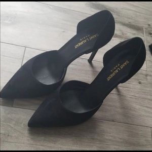 SUPER SALE!! Saint Laurent pumps in black suede